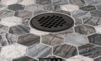 Oatey Co Matte Black drains