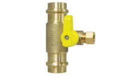 New Products: Nibco lead-free T-valve