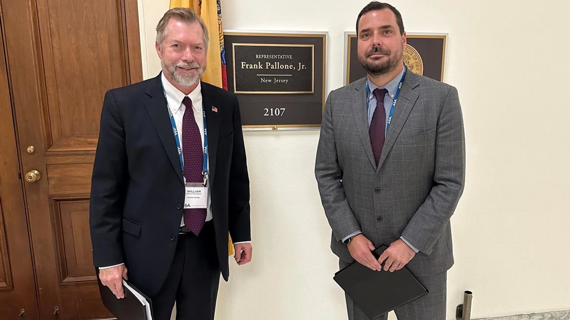 Raritan Group’s Bill Richardson (left) and Spencer Richardson