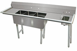 Advance Tabco 3-compartment sink