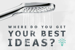 Social media campaign focuses on Hansgrohe Select shower products.