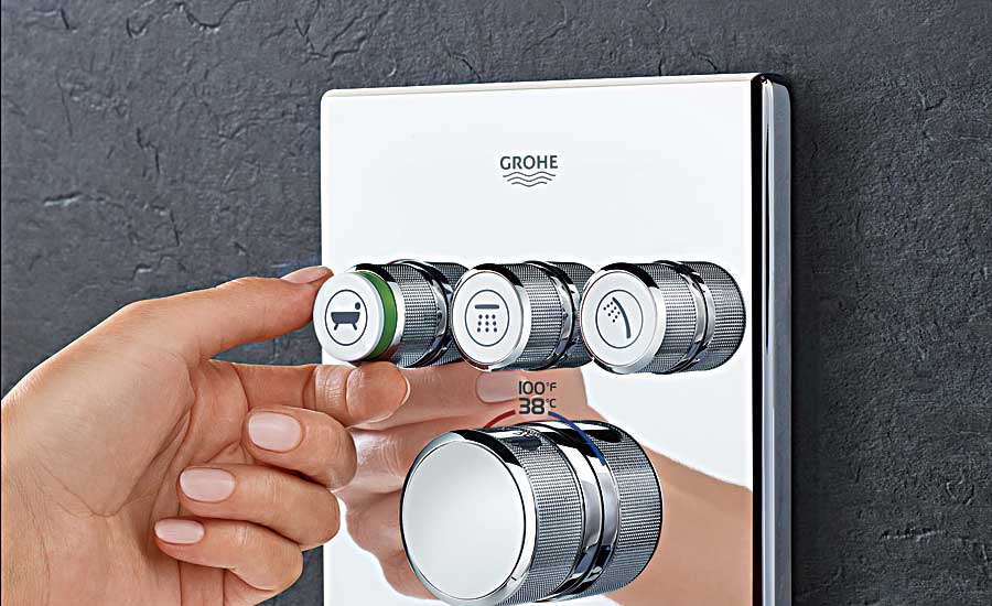 GROHE thermostatic trim